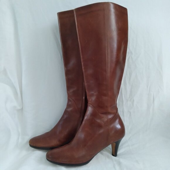Cole Haan Brown Heeled Boots - Picture 12 of 12